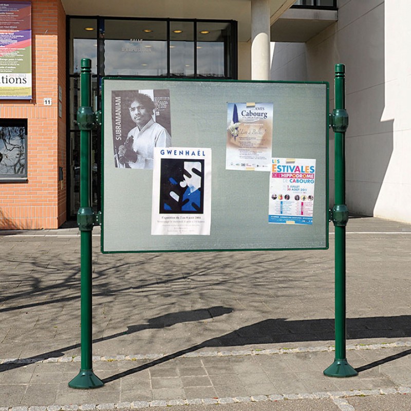 Panell d'anunci lliure s/rètol d'alç 1225 x 1670 mm